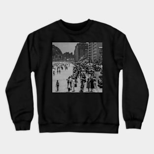 Copacabana Rio Brazil 1940s Crewneck Sweatshirt